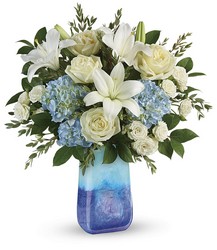 Ocean Sparkle Bouquet from Olander Florist, fresh flower delivery in Chicago